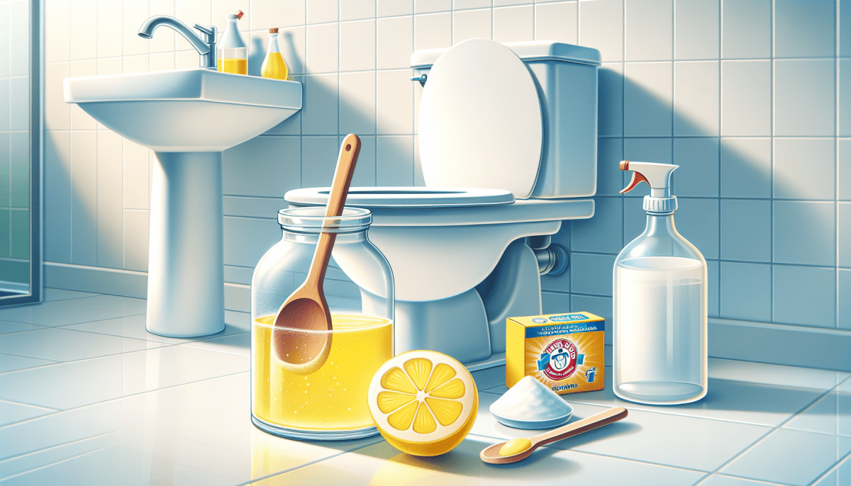 como limpiar el inodoro con productos caseros