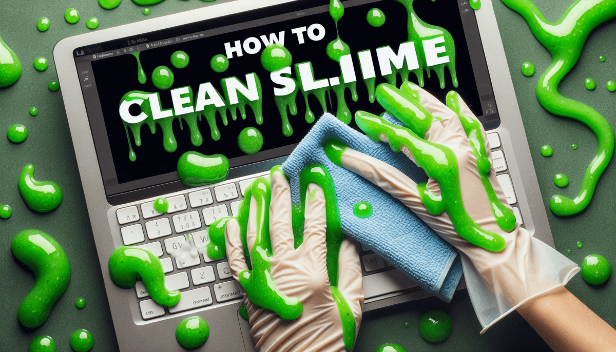 Guía rápida: cómo limpiar el slime sin estrés 1 como limpiar el slime