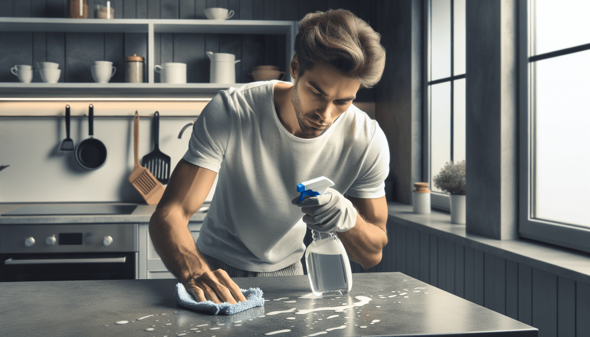 Guía rápida: cómo limpiar eficazmente las encimeras grises 1 como limpiar las encimeras grises