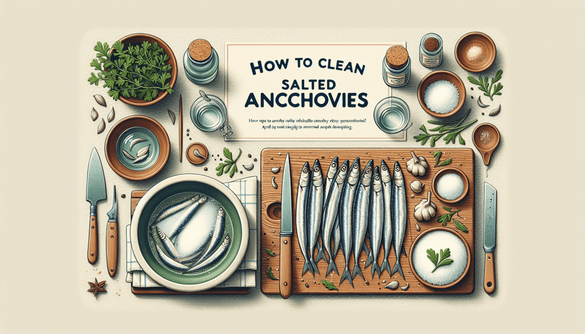 Guía paso a paso: cómo limpiar las anchoas en salazón 1 como se limpian las anchoas en salazon