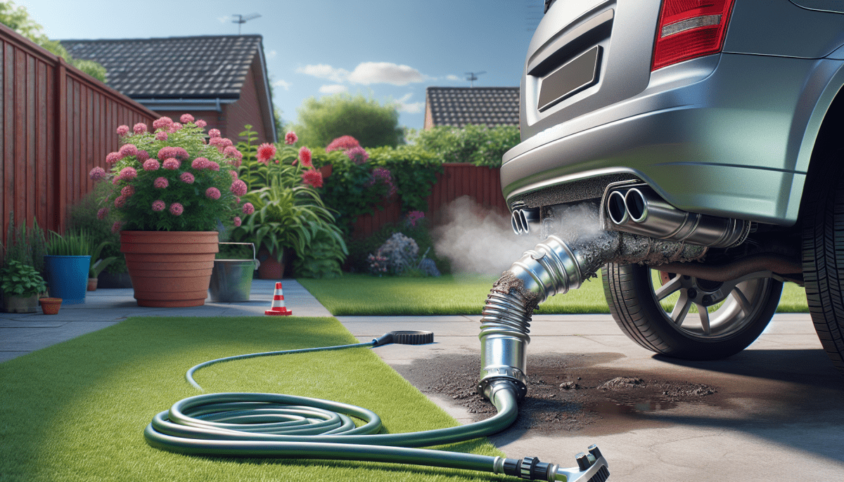 Consejos para limpiar escapes de automóvil con manguera de agua de forma segura 1 es bueno limpiar escapes de automovil con manguera de agua