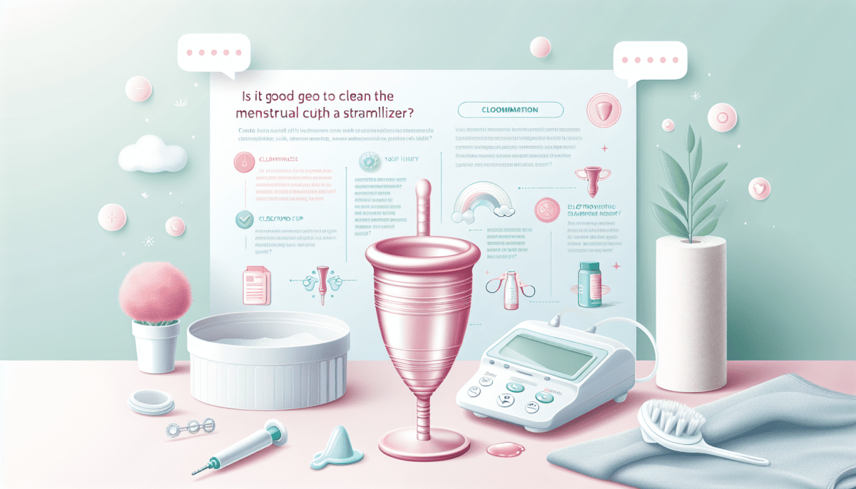 Limpiar la copa menstrual: ¿es recomendable usar esterilizadora? Descúbrelo aquí 1 es bueno limpiar la copa menstrual con estirilizadora